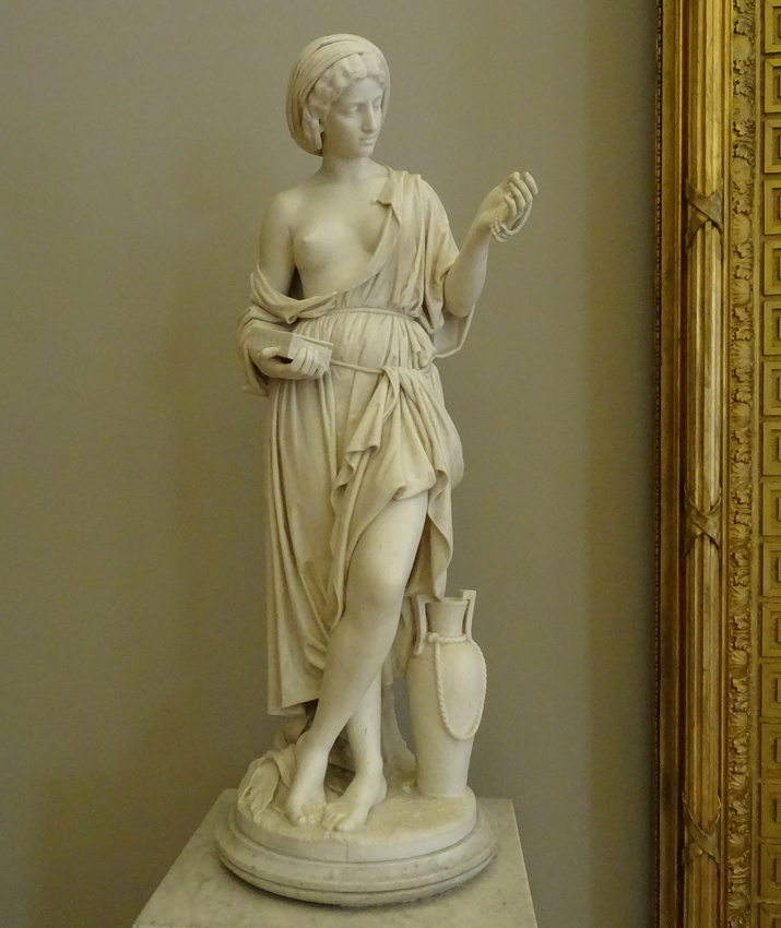 Русский музей. Скульптура &quot;Ребекка&quot;.