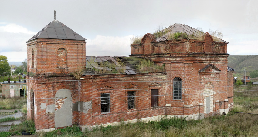 Пророко-Ильинская церковь бывшего села Соболеково.