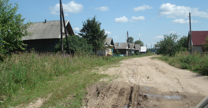 Деревня Старово и окрестности.