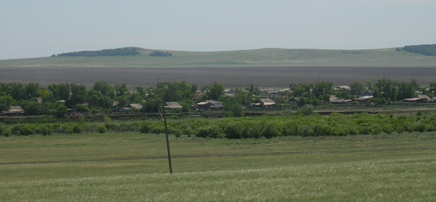 Панорама села Тахтаброд