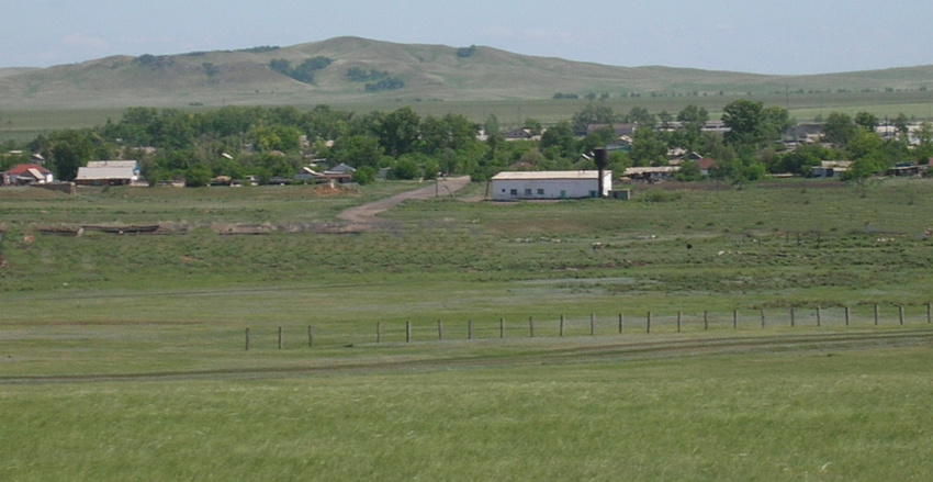 Панорама села Тахтаброд