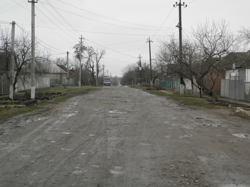 14.03.16.Улица Бараболкина.Вид на юг от улицы 40 лет Октября.
