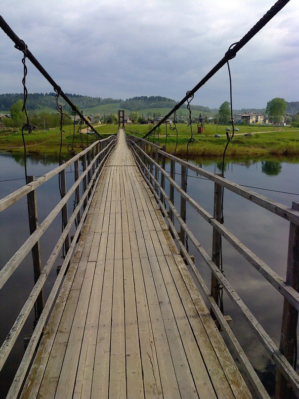 мост через Устью