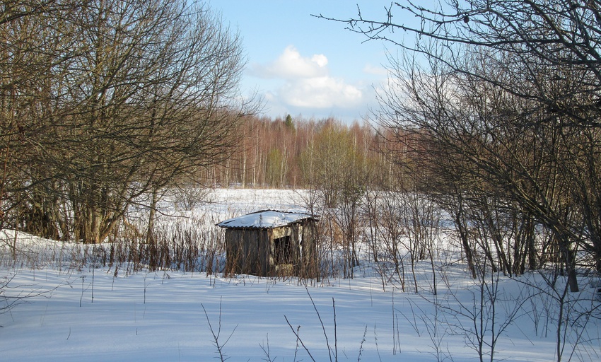 Непонятное сооружение.