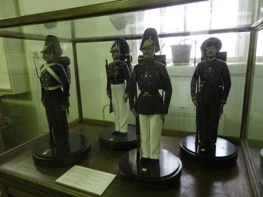 Музей артиллерии, инженерных войск и войск связи. Зал истории артиллерии с середины 19 века до 1917 года.