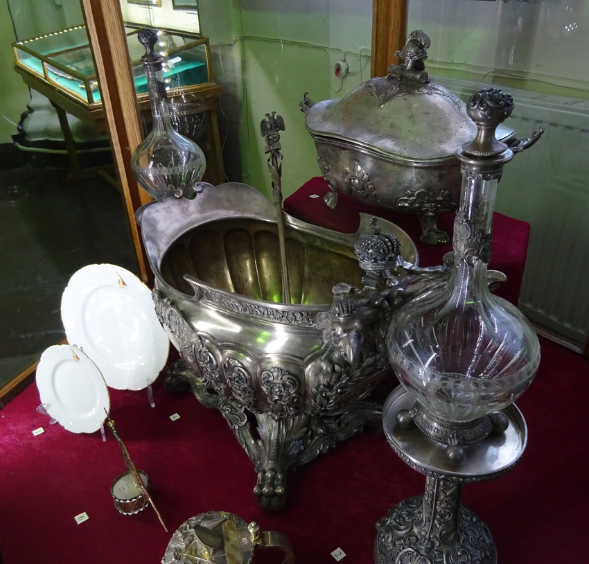 Музей артиллерии, инженерных войск и войск связи. Зал истории артиллерии с середины 19 века до 1917 года.