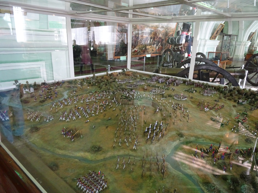 Музей артиллерии, инженерных войск и войск связи. Зал Отечественной войны 1812 года.