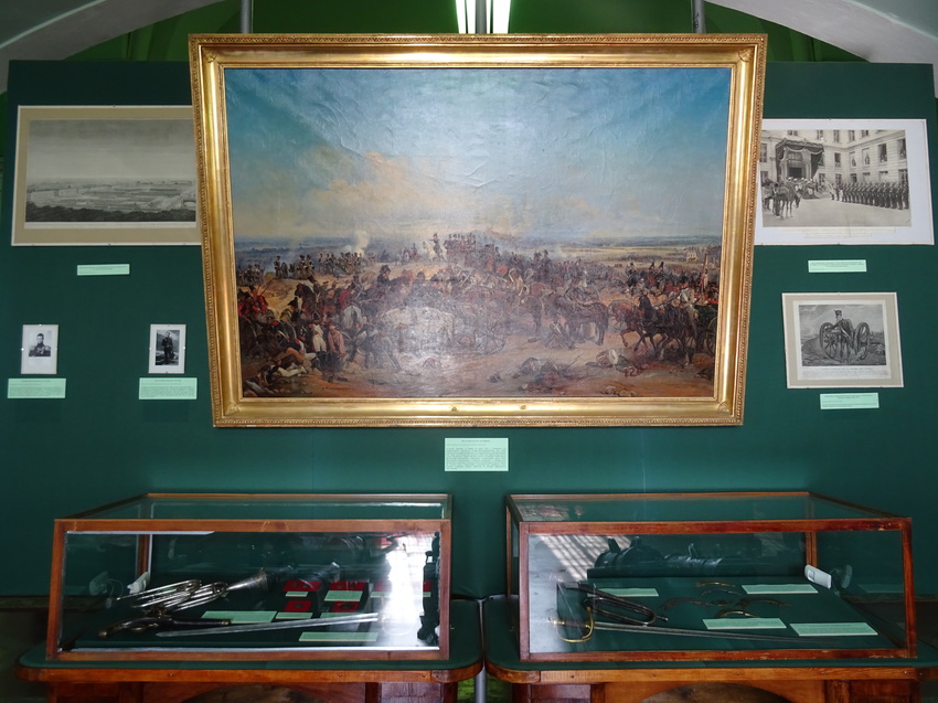 Музей артиллерии, инженерных войск и войск связи. Зал Отечественной войны 1812 года.