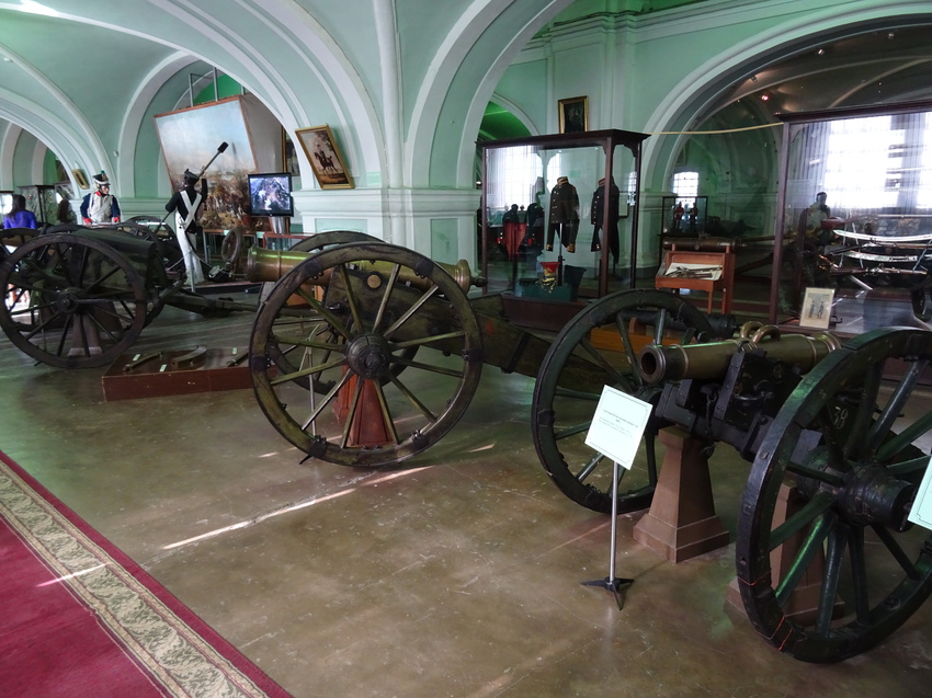 Музей артиллерии, инженерных войск и войск связи. Зал Отечественной войны 1812 года.