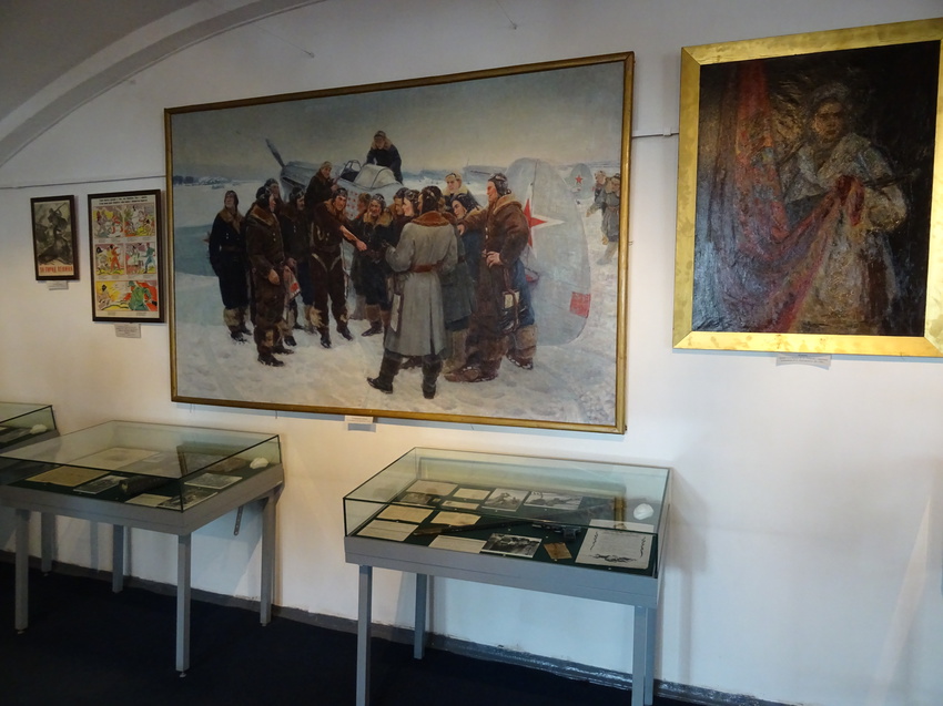 Музей артиллерии, инженерных войск и войск связи. Зал Великой Отечественной войны.