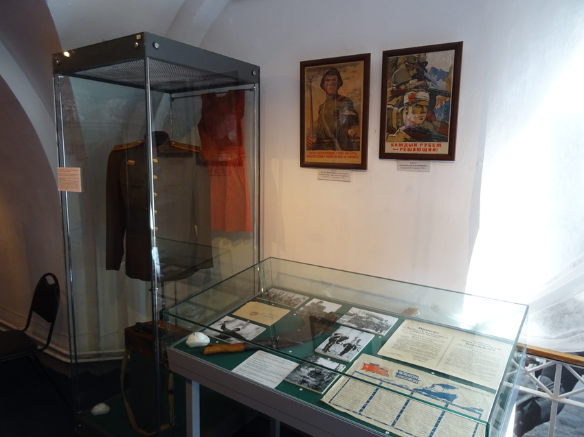 Музей артиллерии, инженерных войск и войск связи. Зал Великой Отечественной войны.