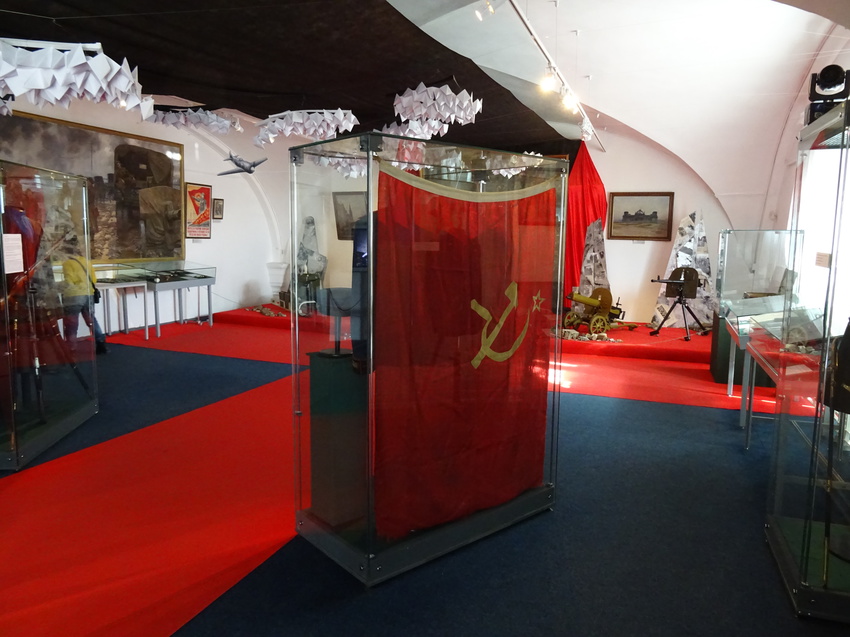 Музей артиллерии, инженерных войск и войск связи. Зал Великой Отечественной войны.