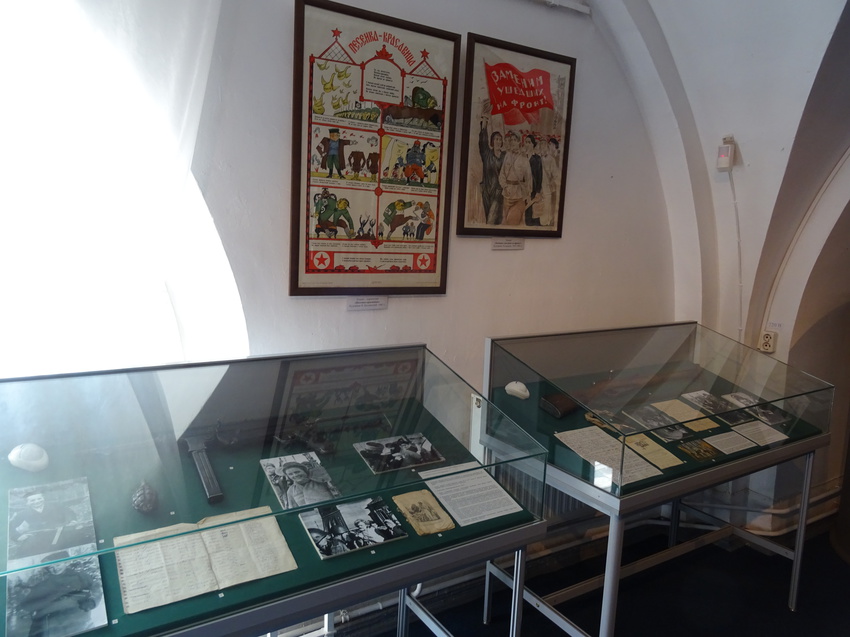 Музей артиллерии, инженерных войск и войск связи. Зал Великой Отечественной войны.