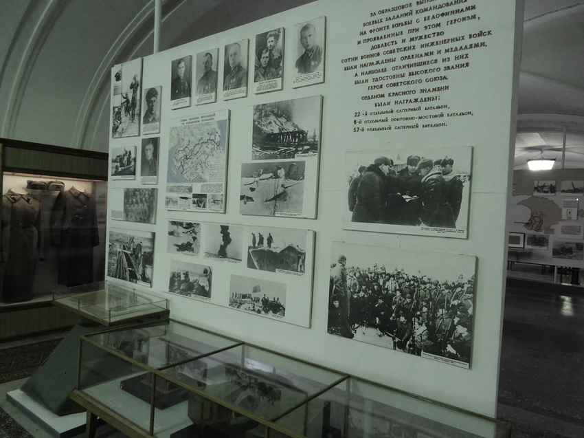 Музей артиллерии, инженерных войск и войск связи. Зал Инженерных войск.