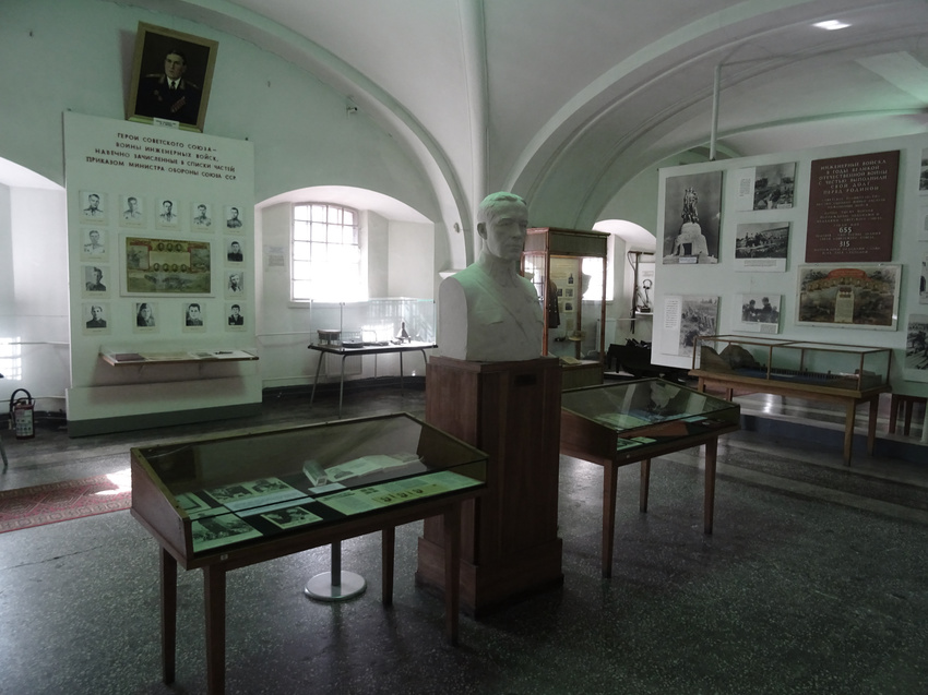 Музей артиллерии, инженерных войск и войск связи. Зал Инженерных войск.