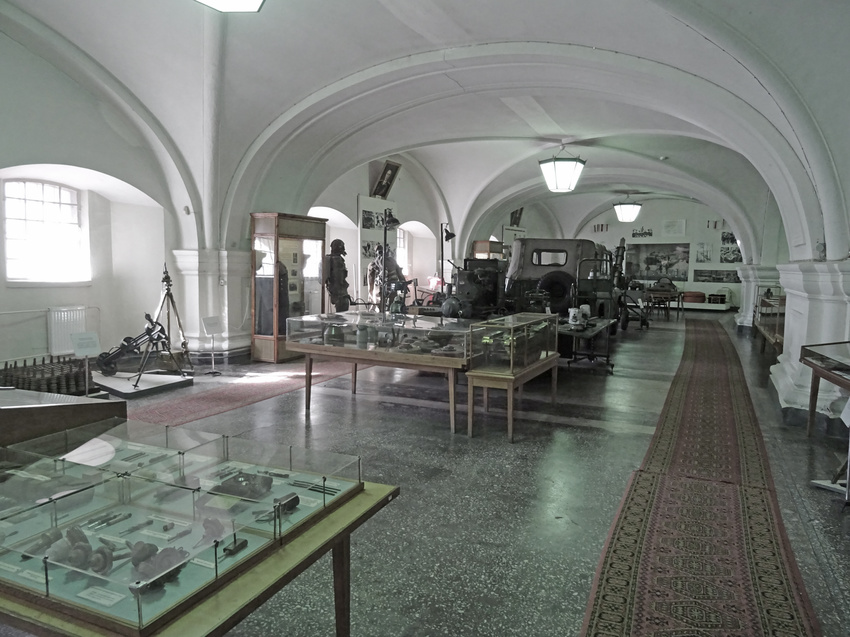 Музей артиллерии, инженерных войск и войск связи. Зал Инженерных войск.