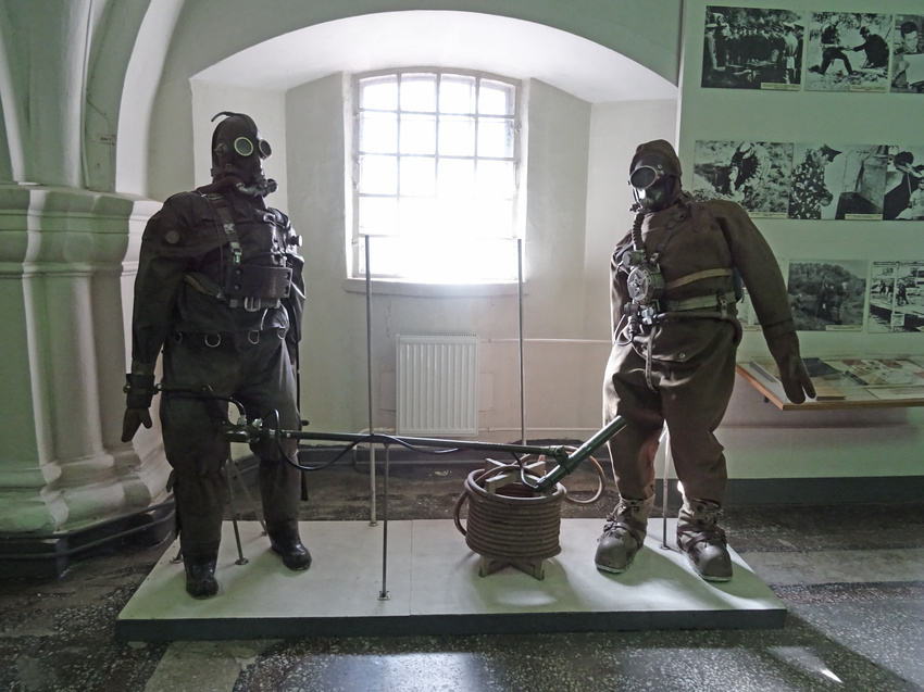 Музей артиллерии, инженерных войск и войск связи. Зал Инженерных войск.