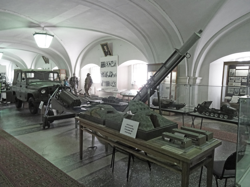 Музей артиллерии, инженерных войск и войск связи. Зал Инженерных войск.