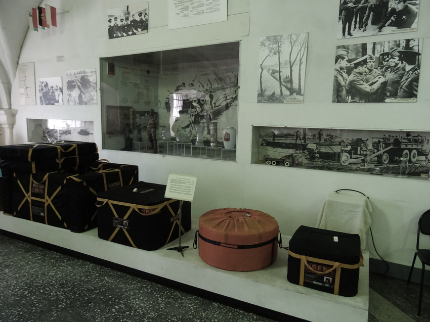 Музей артиллерии, инженерных войск и войск связи. Зал Инженерных войск.