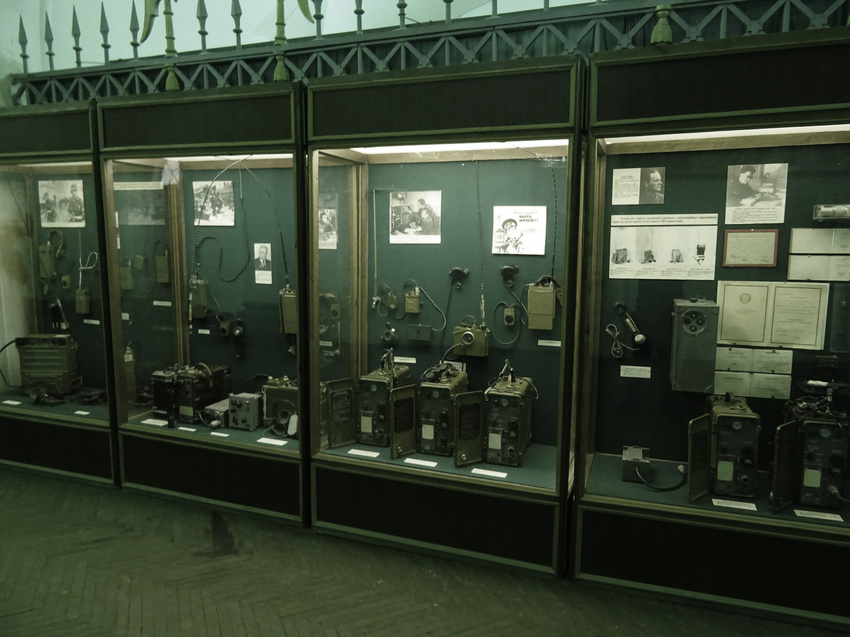 Музей артиллерии, инженерных войск и войск связи. Зал Войск связи.
