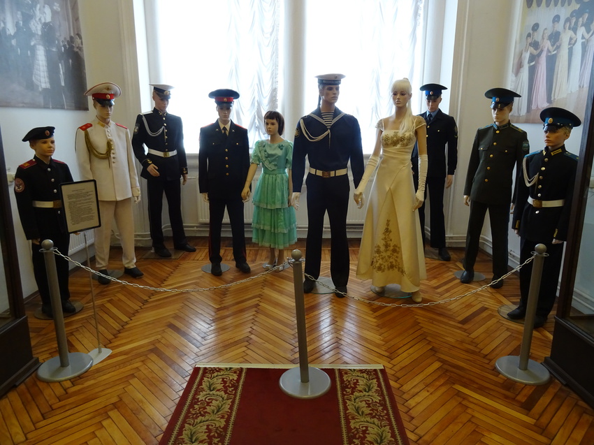 Музей артиллерии, инженерных войск и войск связи. Кадетский зал.