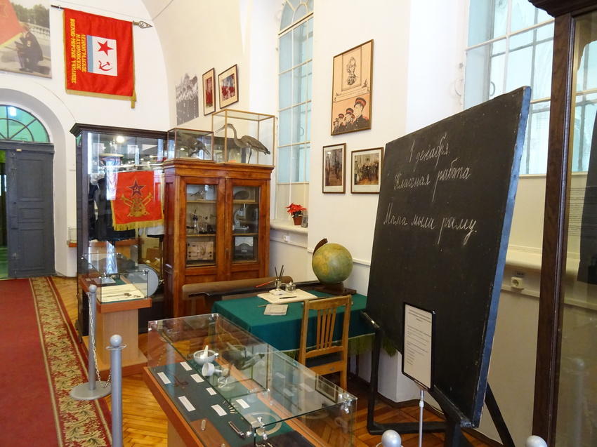 Музей артиллерии, инженерных войск и войск связи. Кадетский зал.