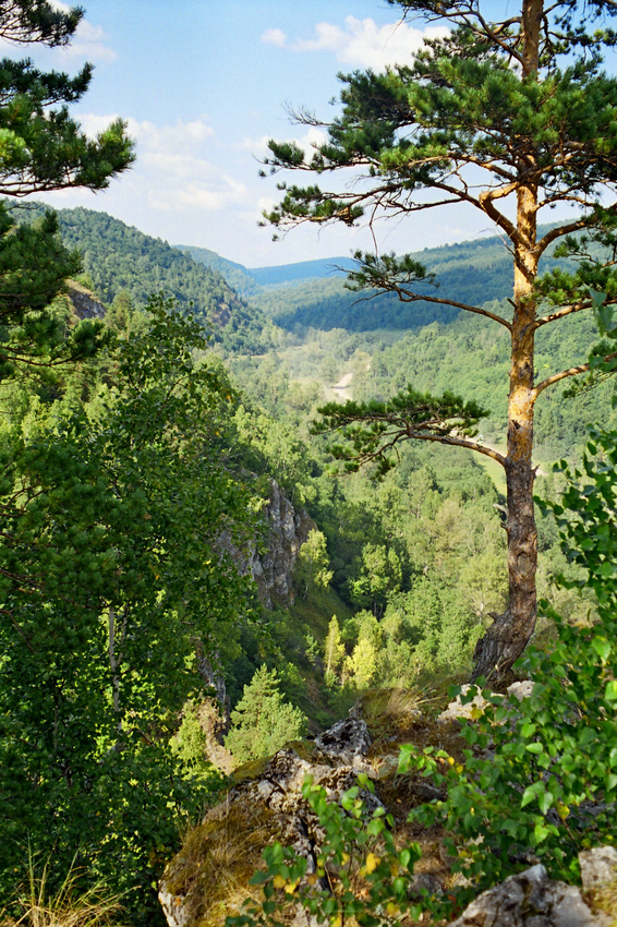 Вид со скалы Калим-ускан близ Макарово