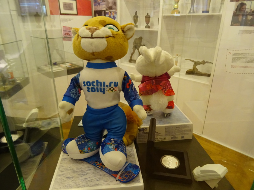 Музей политической истории. Выставка о спорте.