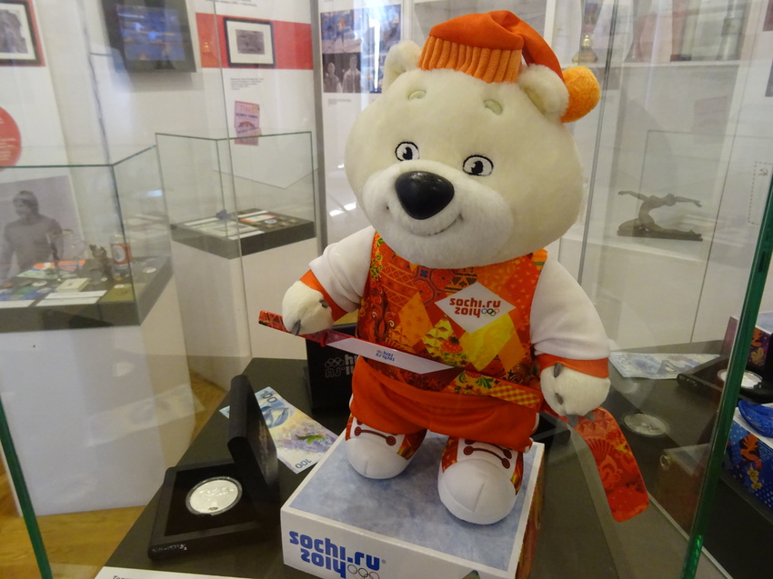 Музей политической истории. Выставка о спорте.