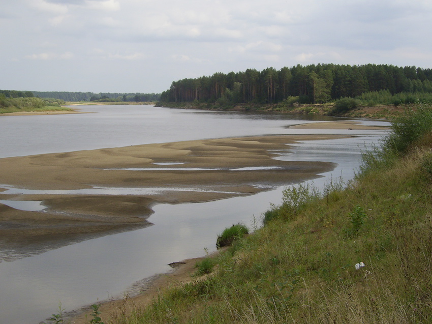 Река Ветлуга Нижегородская область Воскресенский район