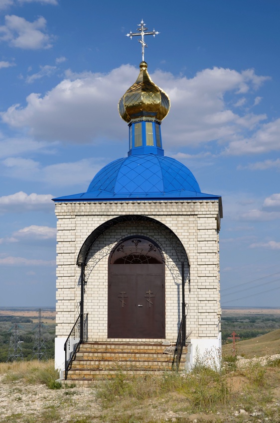 Часовня на месте гибели и могилах семи братьев.