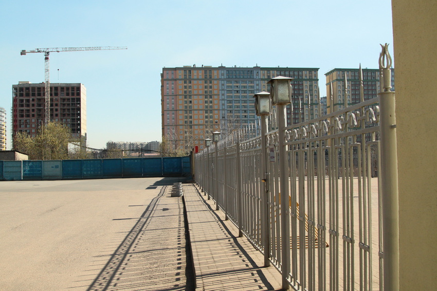 Решетка Музея Октябрьской железной дороги