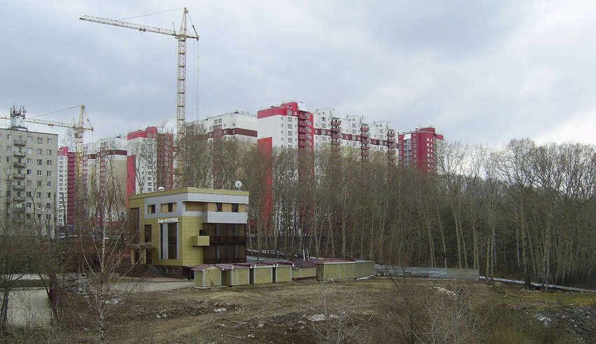 г. Нижний Новгород - Строительство нового жилого комплкса Белый город.