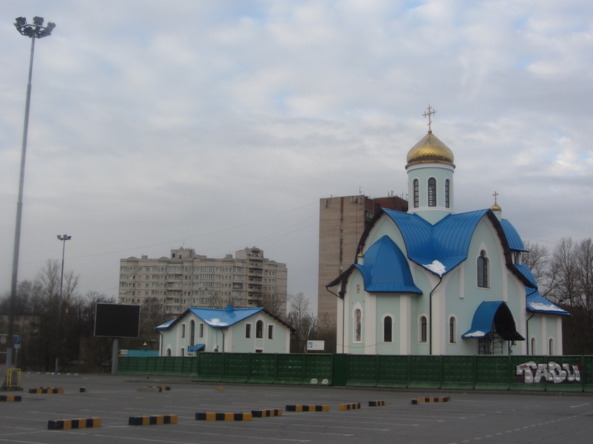 Церковь Андрея Первозванного. Храм рыбаков на Малой Охте