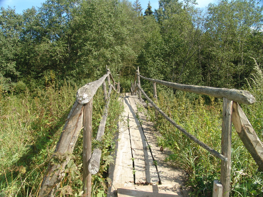 Мост через реку  Ильдь