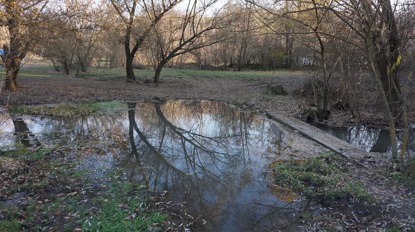Переход через Яланку.
