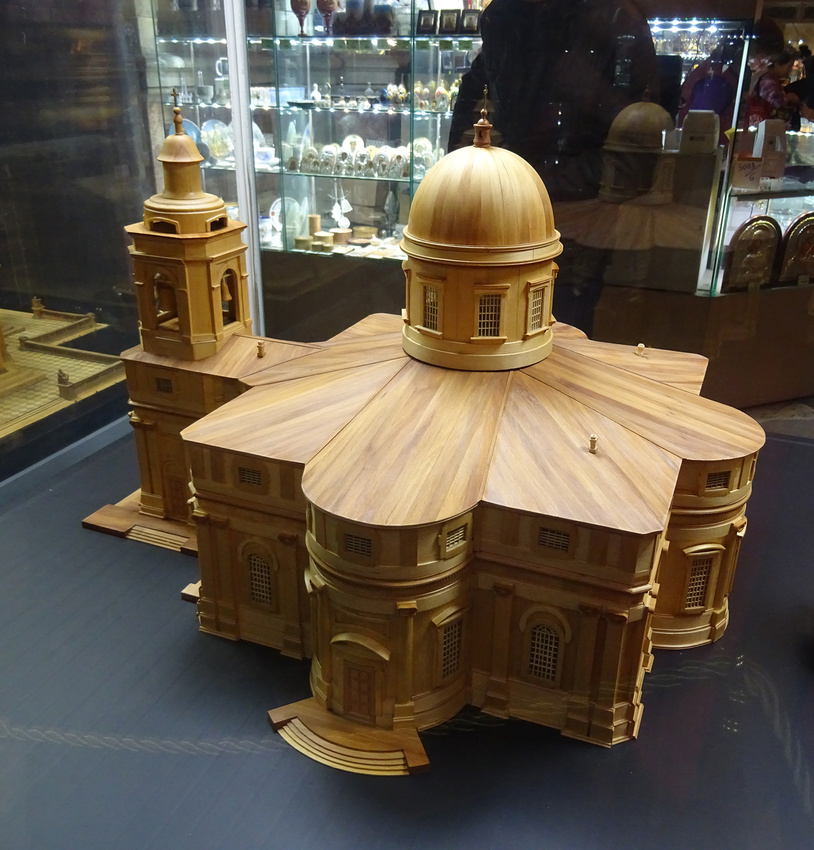 Музей Исаакиевского собора. Модель Исаакиевского собора 1802 года.