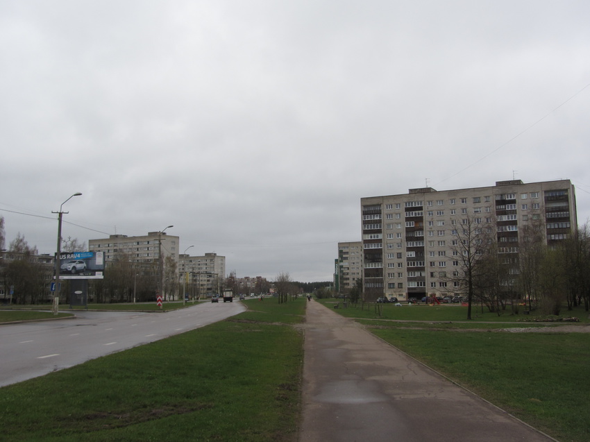 Нарва. Район Солдино, пр. Героев