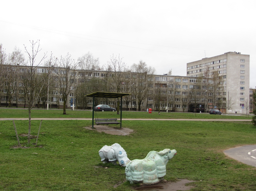 Нарва. Район Солдино, пр. Героев