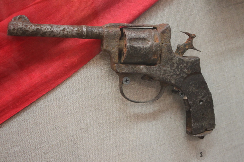 Железногорск. В краеведческом музее.