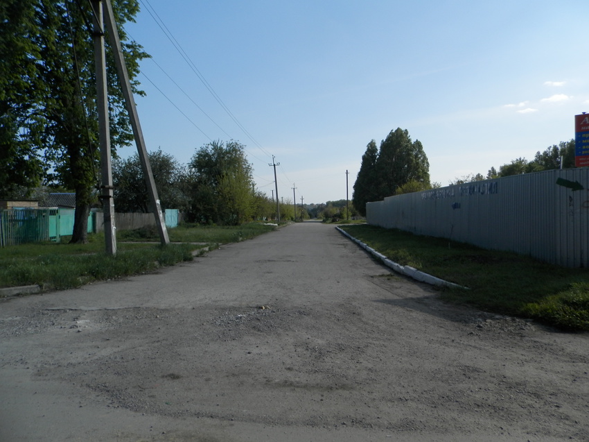 2 мая 2016.Переулок Гагарина.Вид на юг от улицы Воровского.