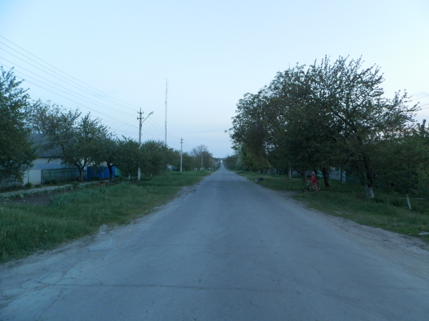 2 мая 2016.Улица  Энгельса.Вид на юг от ул. Воровского.