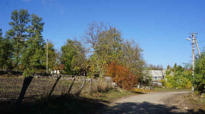 На улице Гагарина.