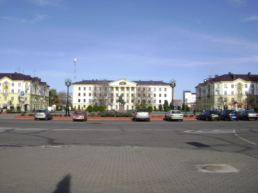 Борисов, площадь