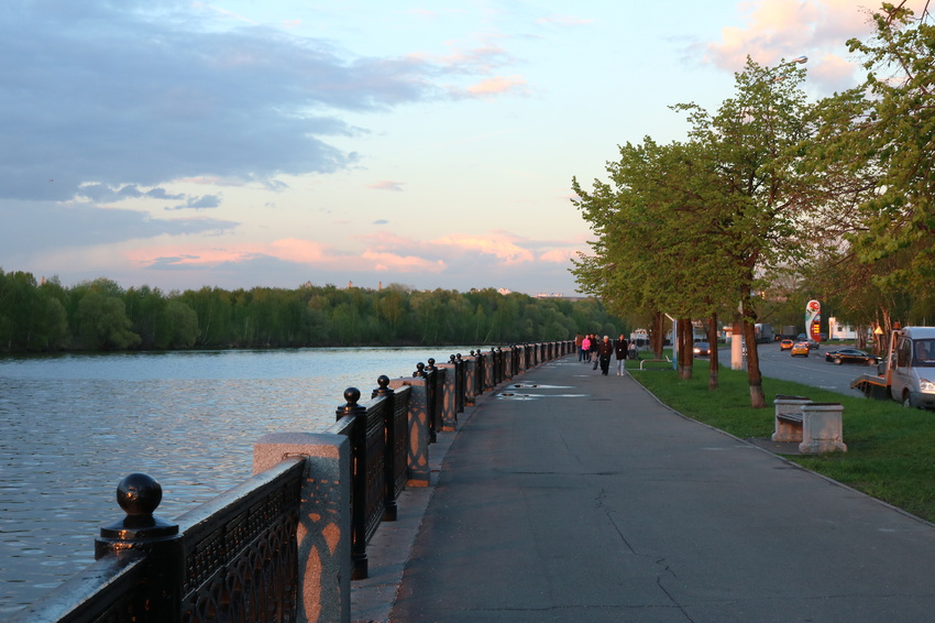 Река Москва, Нагатинская набережная
