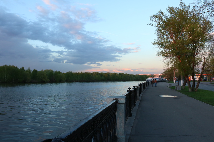 Река Москва, Нагатинская набережная