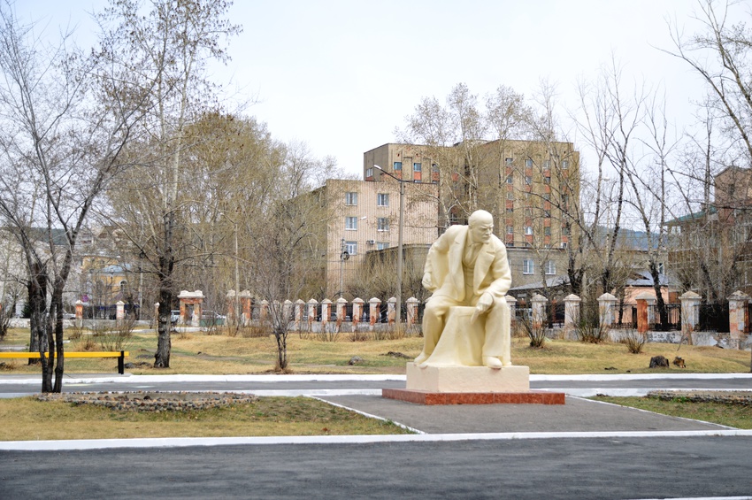 Ленин в парке ОДОРА