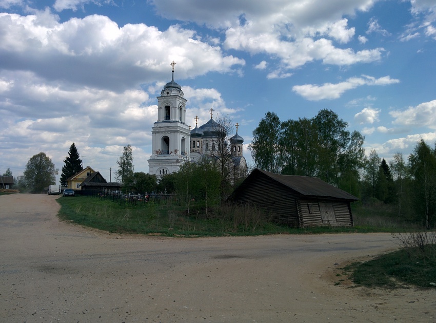Храм в Чамерово, Тверская обл. Весьегонский район