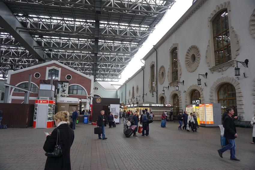 Казанский вокзал в москве внутри