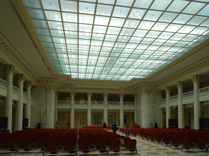 Президентская библиотека имени Ельцина. Конференц-зал.